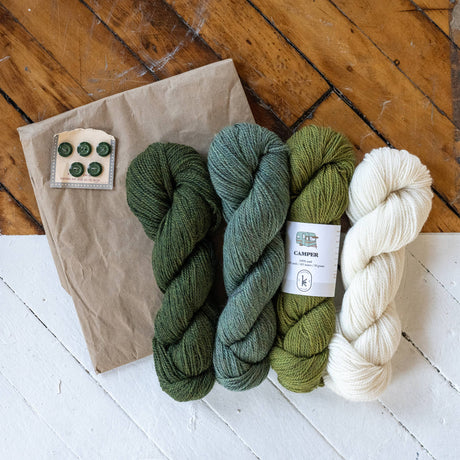 Camper Fingering Weight 100% Wool Yarn