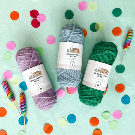 Germantown Bulky 100% Wool Yarn